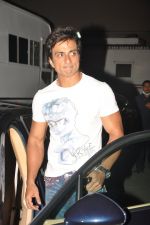 Sonu Sood snapped on Happy New Year Sets in Mumbai on 13th Nov 2013